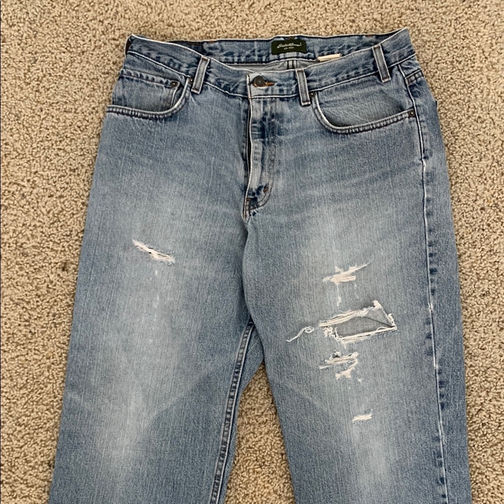 Eddie Bauer Distressed Jeans